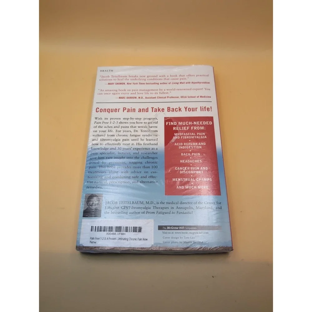 Pain Free 1-2-3: A Proven Program for E- paperback, Jacob Teitelbaum, 0071464573